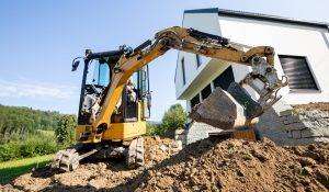 mini digger hire