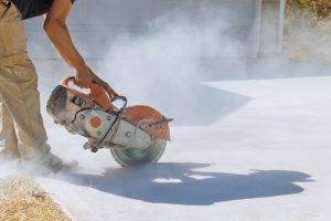 concrete saw hire